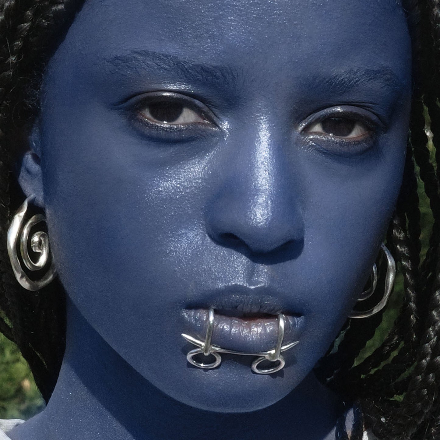 PRANA EARRING LARGE〈SILVER〉