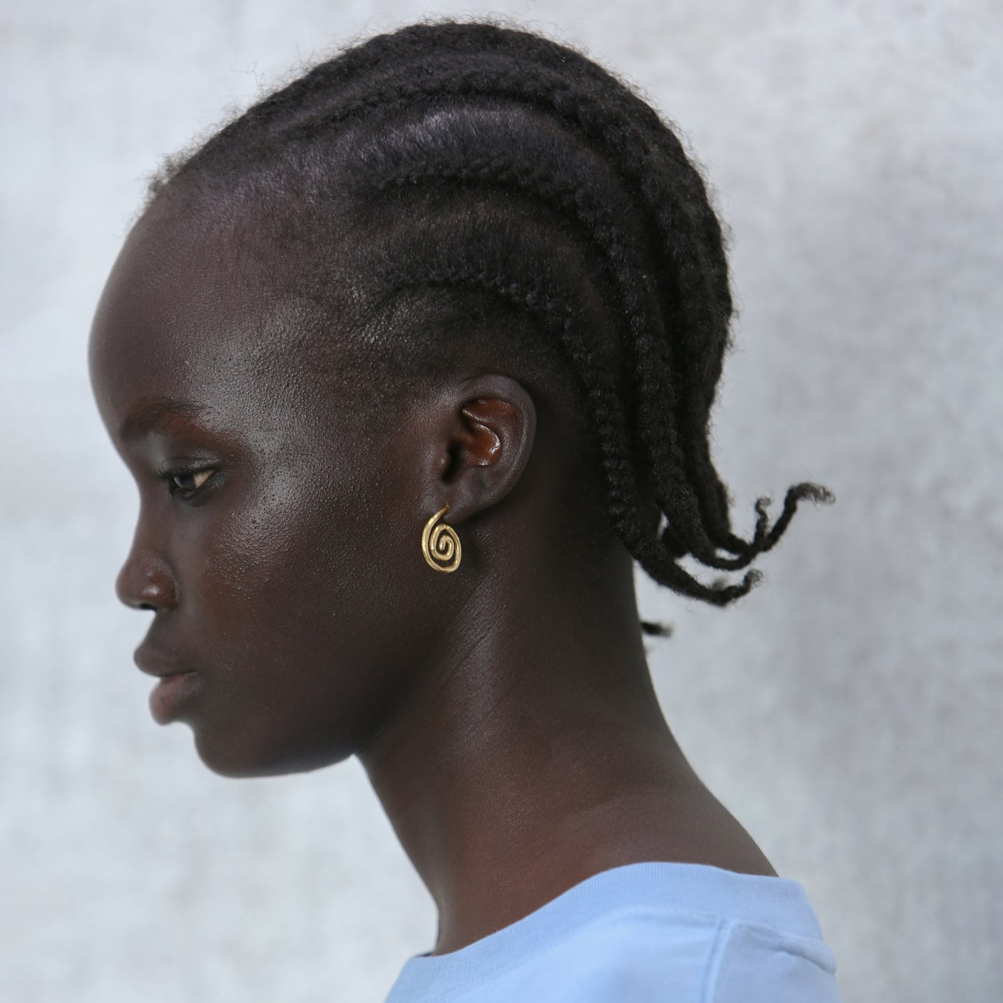 PRANA EARRING SMALL〈GOLD〉